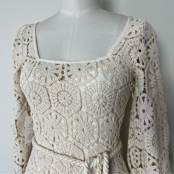 Q13/14 WE ARE KINDRED Luna Crochet Midi Dress - Picture 5 of 16